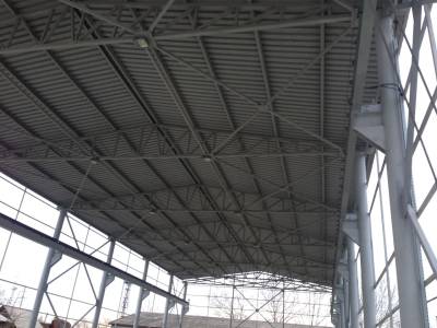 Строительство каркасных ангаров